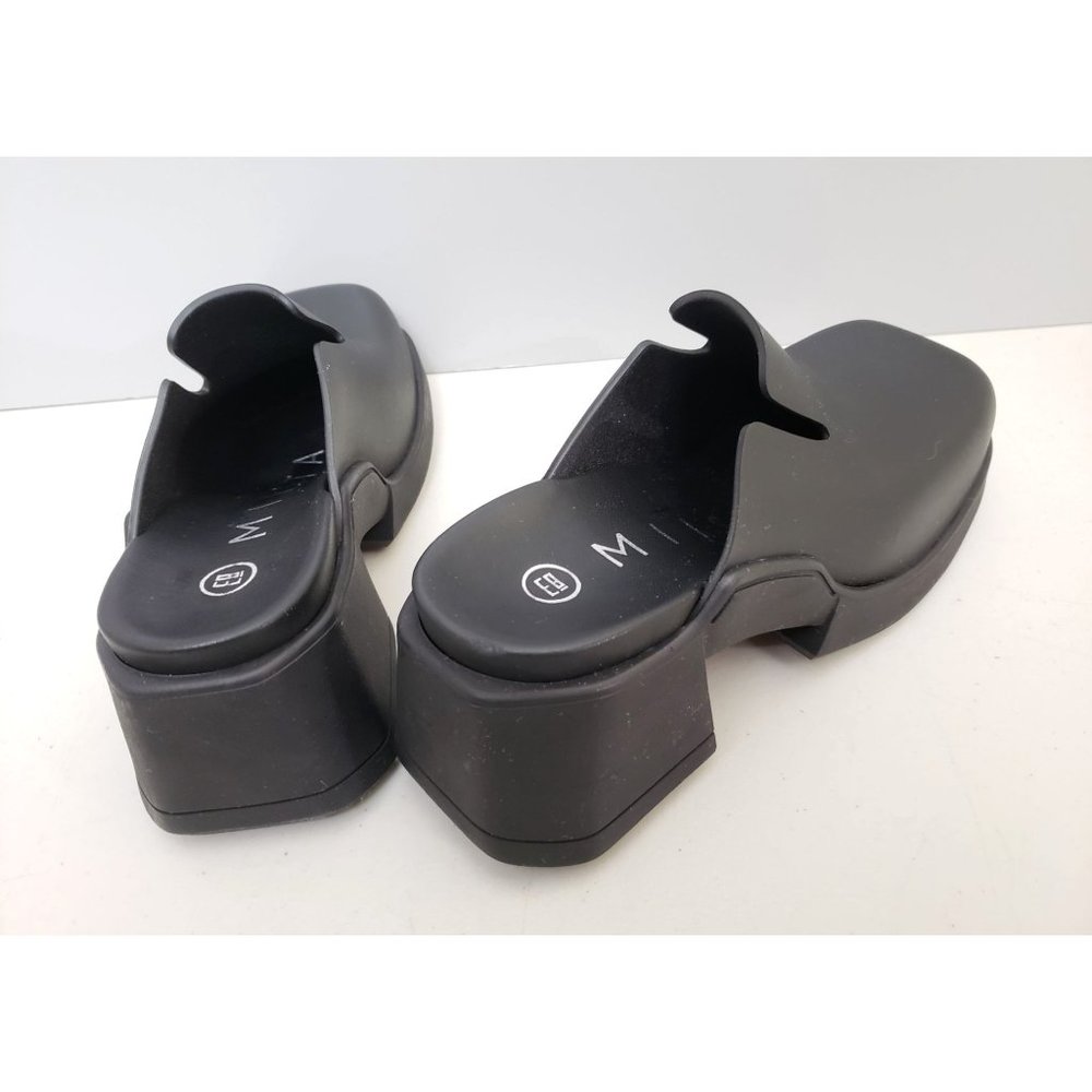E8 By Miista Blissa Mule Heels in Black - Picture 3 of 5